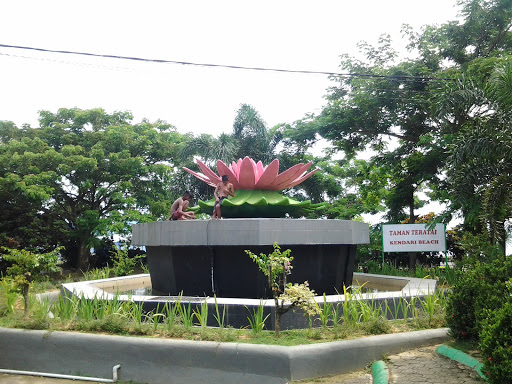 Lotus Statue