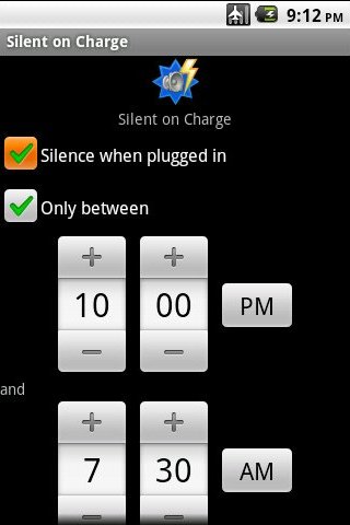 Silent on Charge at Night
