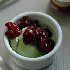 Black Cherry Black Pepper Ice Cream Sauce