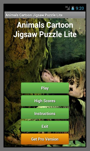 Animals Cartoon Puzzle Lite