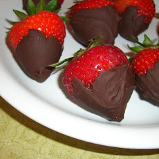 Mayan Chocolate Dipped Strawberries