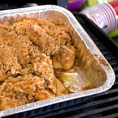 Grilled Coconut-Apple Crisp Recipe
