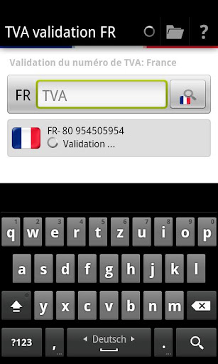 TVA validation FR