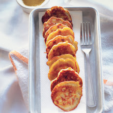 Corn Griddle Cakes with Sausage