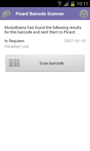 Picard Barcode Scanner