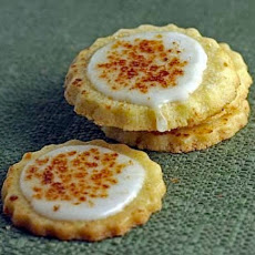 Bruleed Orange Butter Cookies