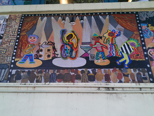 Performance Stage Mural  