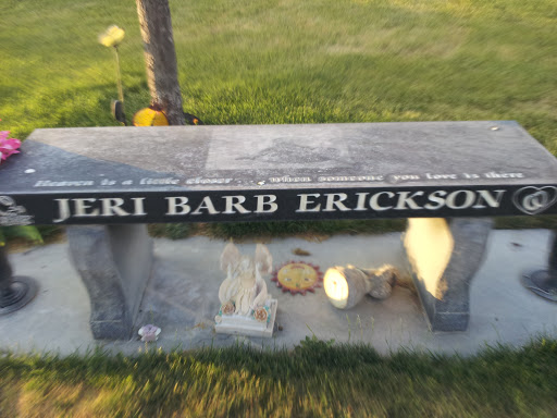 Erickson Monument Wasatch Lawn Memorial Cemetery 