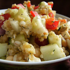 Millet & Quinoa Mediterranean Salad