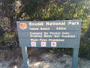 Bouddi National Park Sign