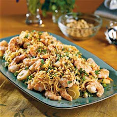 Asian Shrimp With Pasta