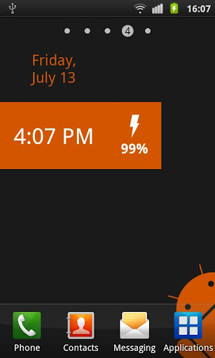 Battery Status Widget Free