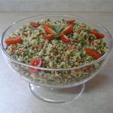 Lentil Bulgur Salad