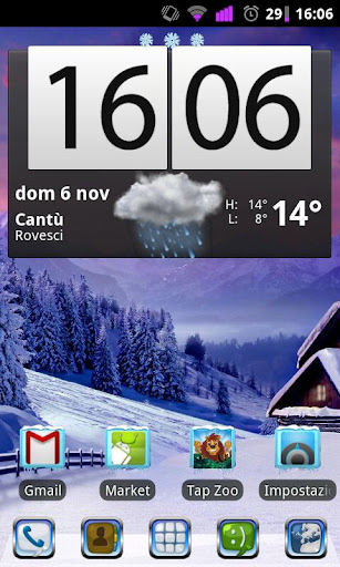 WINTER HD GO Launcher EX Theme