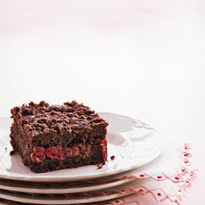 Chocolate-Cherry Crumb Bars