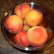 Rustic Peach Tart
