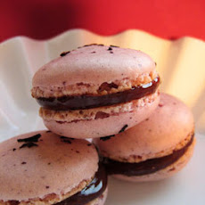 Hibiscus Macarons
