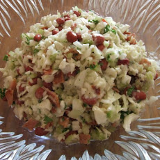 Cole Slaw With Beans and Bacon
