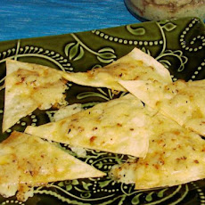 Cheesy Pita Chips