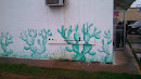 Cacti Mural