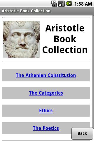 Aristotle Book Collection