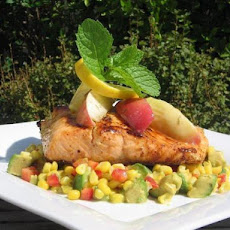 Andreas Viestad's Honey-And-Mustard-Marinated Salmon With Rosema