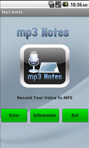 MP3 Notes Recorder