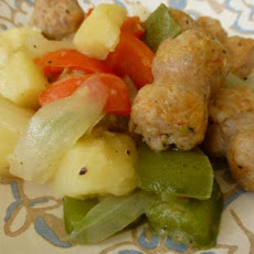 Sausage, Pepper and Potato Skillet