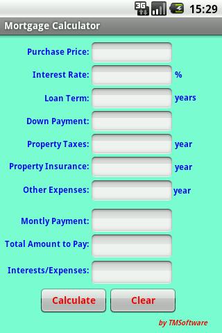 Mortgage Calculator