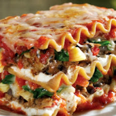 Sweet Pea and Artichoke Lasagna