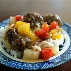 Lana's Sweet and Sour Meatballs