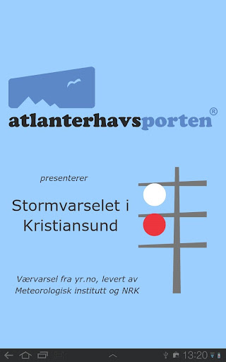 Stormvarselet i Kristiansund