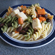 Zesty Italian Pasta Bean Salad