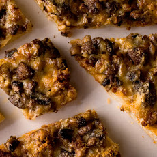 Mushroom and Chorizo Pizza Recipe