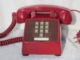 Desk Phones - Western Electric 1500 Red 1