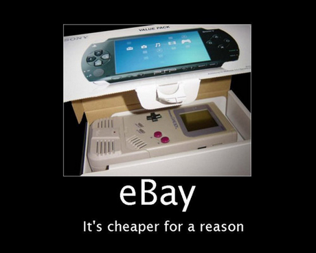 eBay It s cheaper for a reason