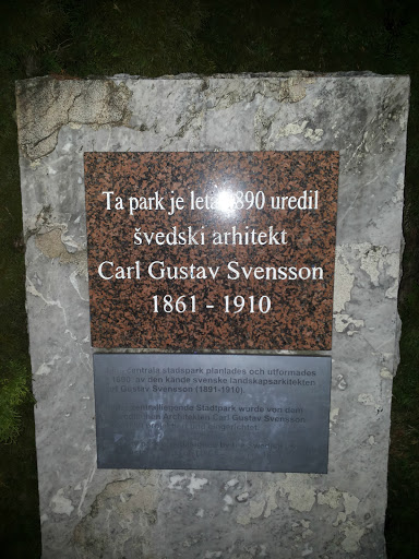 Bled Gustav Svensson's Park
