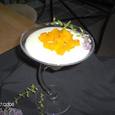 Thai Mango With Cardamom Rice Pudding