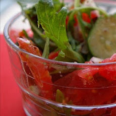 Classic Mixed Green Salad With Balsamic Vinaigrette