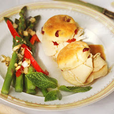 Cranberry Biscuits with Smoked Turkey