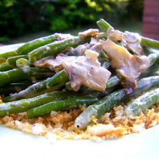 Mushrooms in Chive Cream