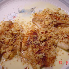 Tilapia... White Chocolate Macadamia Crusted Tilapia