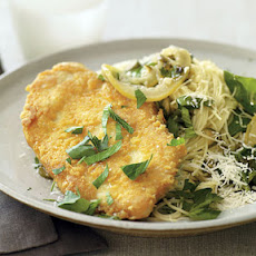 Rachael Ray's Parmigiano-Reggiano Crusted Chicken Piccata
