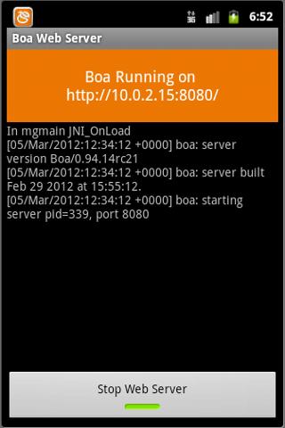 Boa Web Server