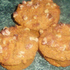 Healthy Pumpkin Bran Cream Cheese Muffins