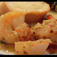 Shrimp or Scallops in Garlic Butter