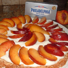 Orchard Peach Macaroon Tart