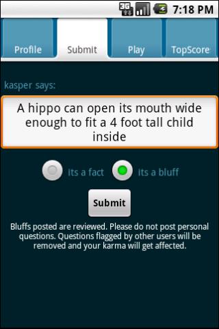 【免費解謎App】Bluffr: Trivia True Or False-APP點子