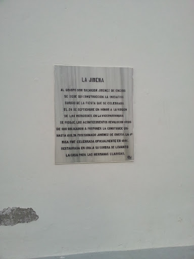 Placa De La Jimena