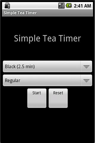 Simple Tea Timer